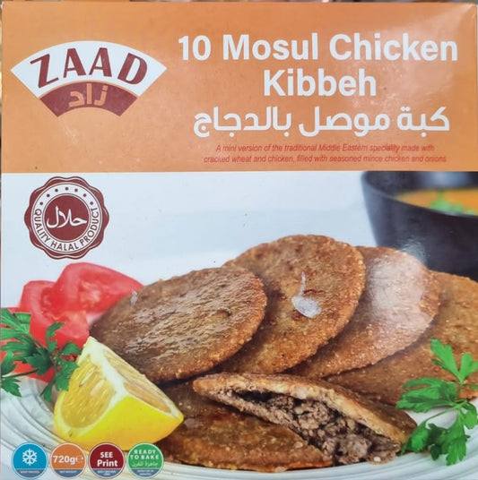 Zaad 10 Mosul Chicken Kibbeh 720g