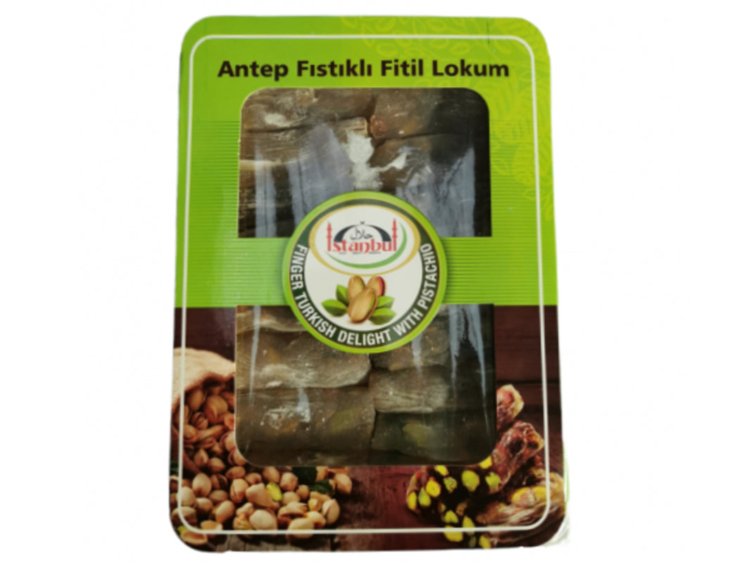 Istanbul Finger Turkish Delight With Pistachio 350g