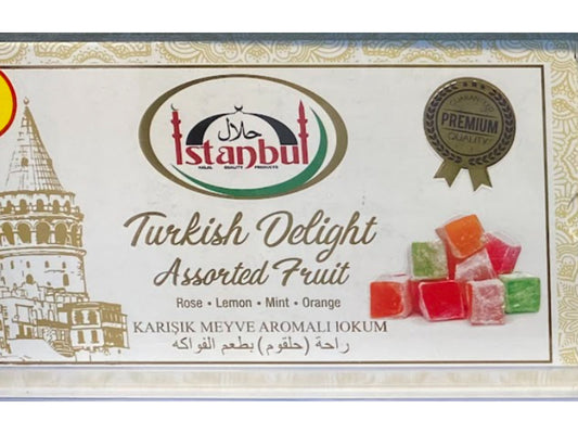 Istanbul Turkish Delight Assorted Fruit 350g