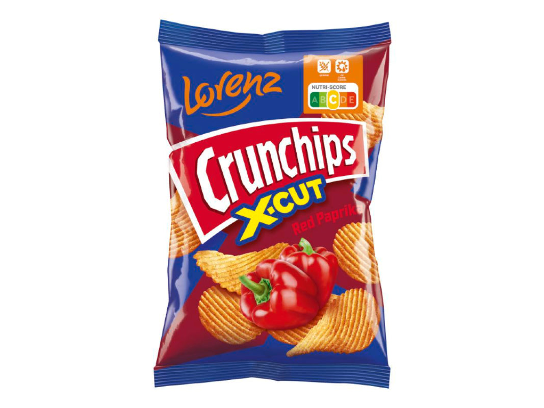 Lorenz Crunch Chips X-Cut Paprika 150g