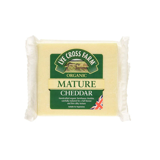 Lye Cross Farms Organic Mature Cheddar 250g