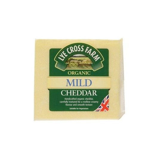 Lye Cross Farms Organic Mild Cheddar 250g