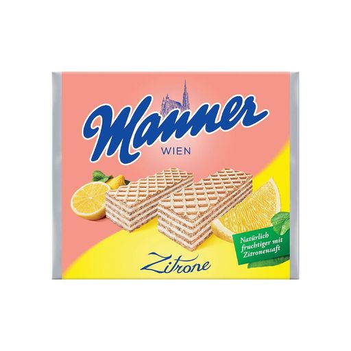 Manner Lemon Cream Wafer 75g