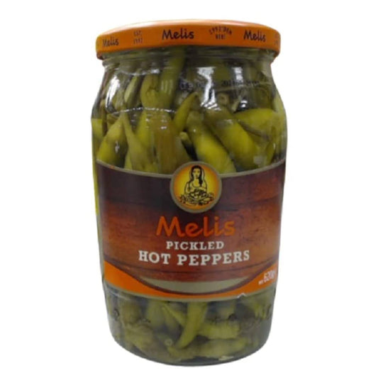 Melis Pickled Hot Peppers 620g
