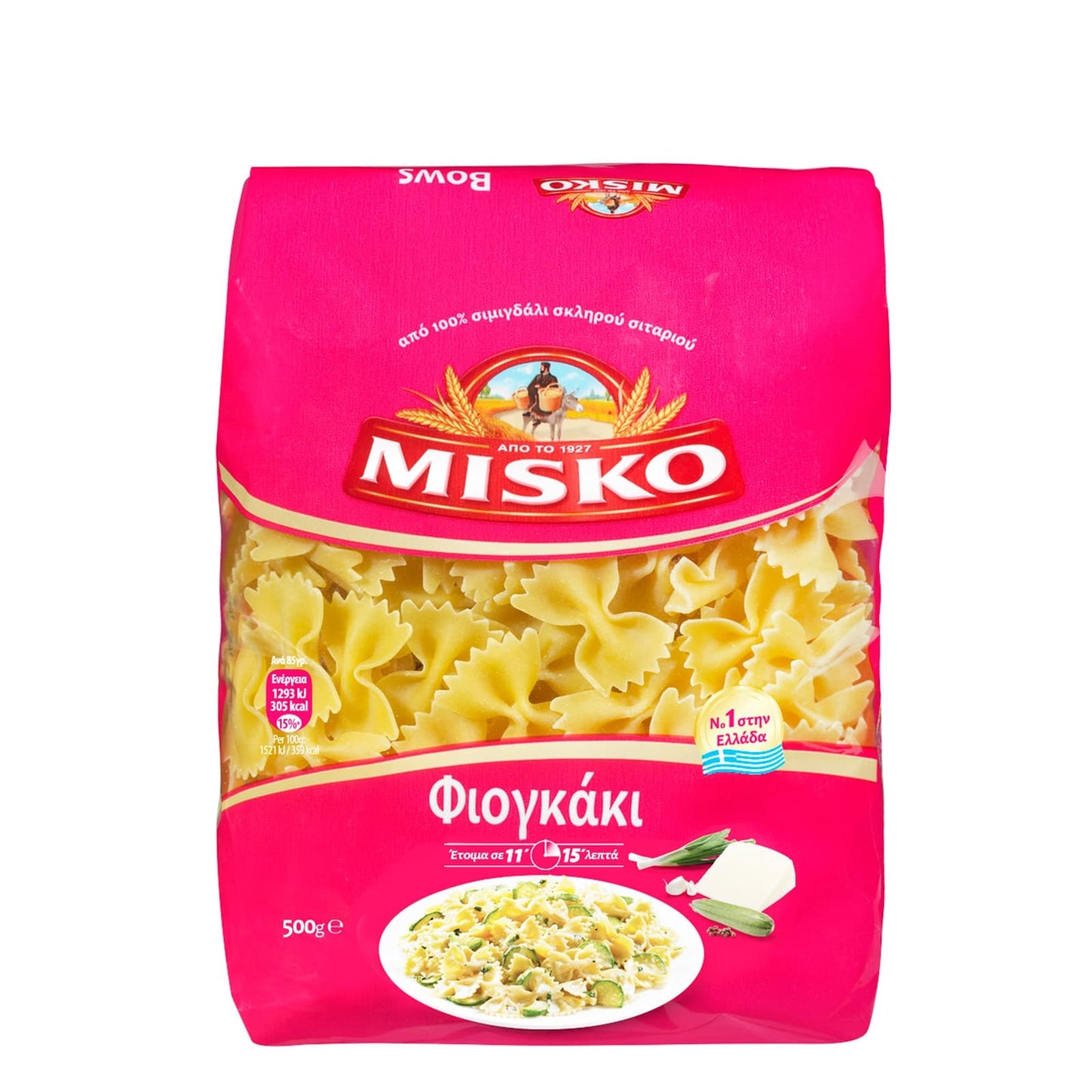 Misko Bows Pasta 500g