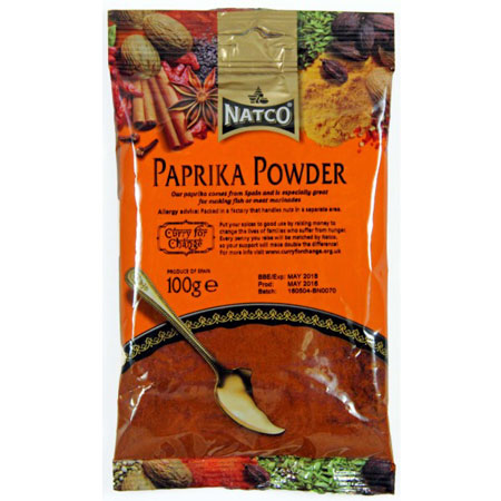 Natco Paprika Powder 100G