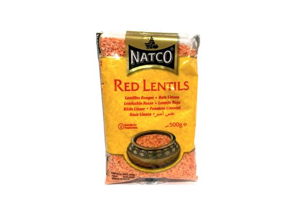Natco Red Lentils 500g