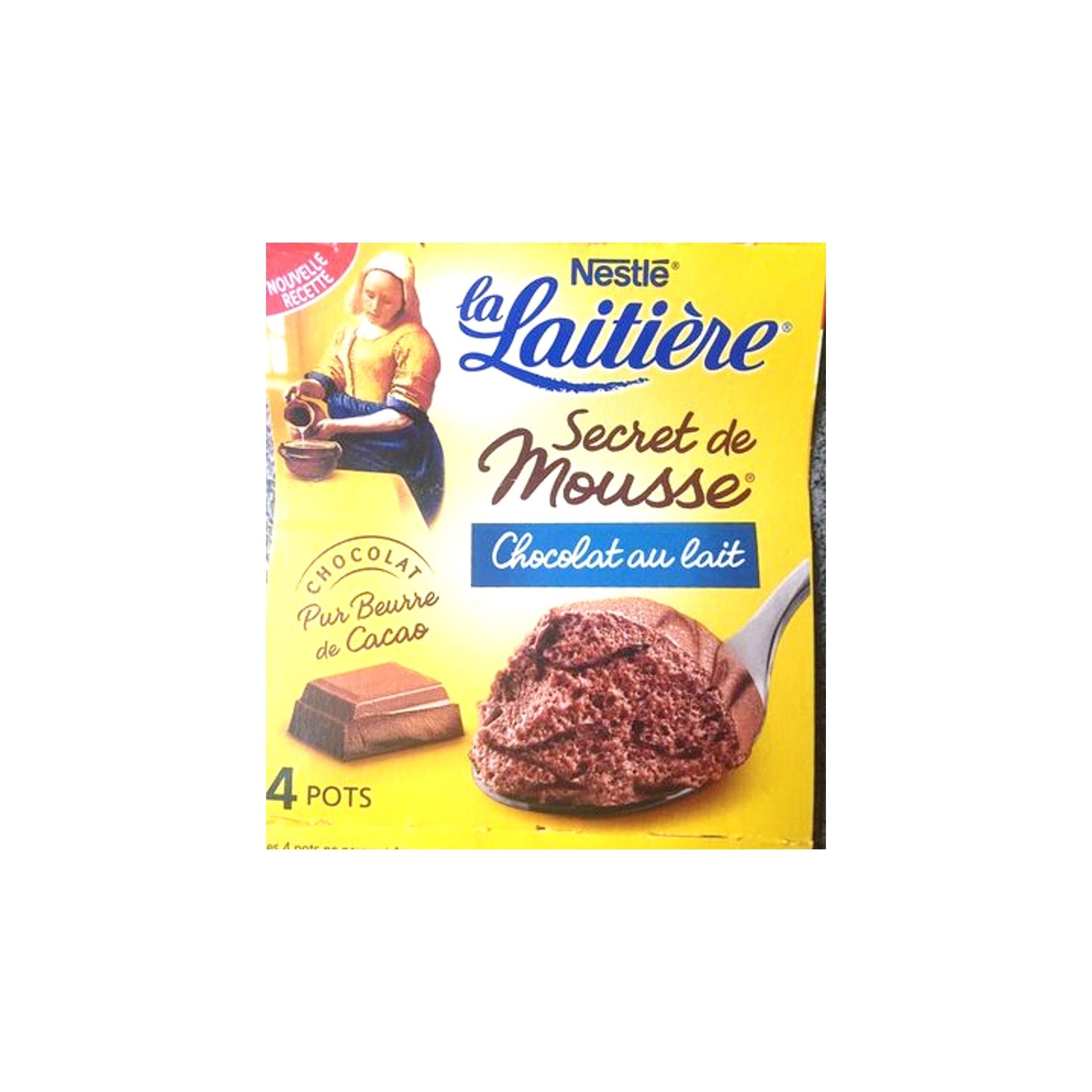 Nestle La Laitiere Chocolat Au Lait 4x59g – MyJam Food