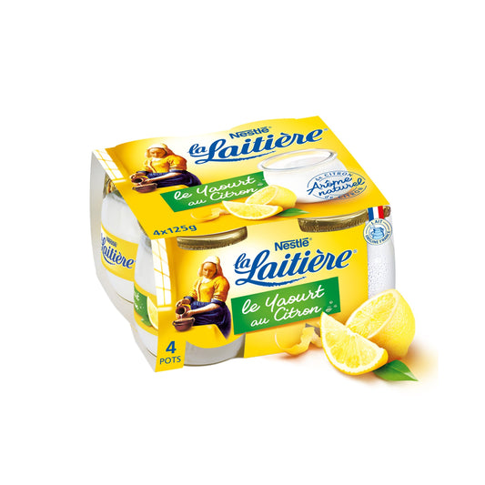 Nestle La Laitiere Citron 4x125g