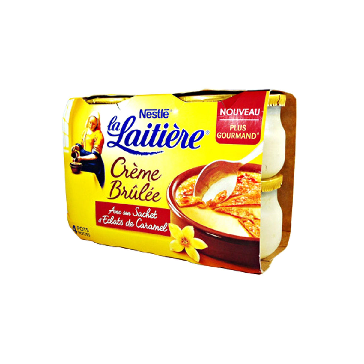 Nestle La Laitiere Creme Brulee 4X98g