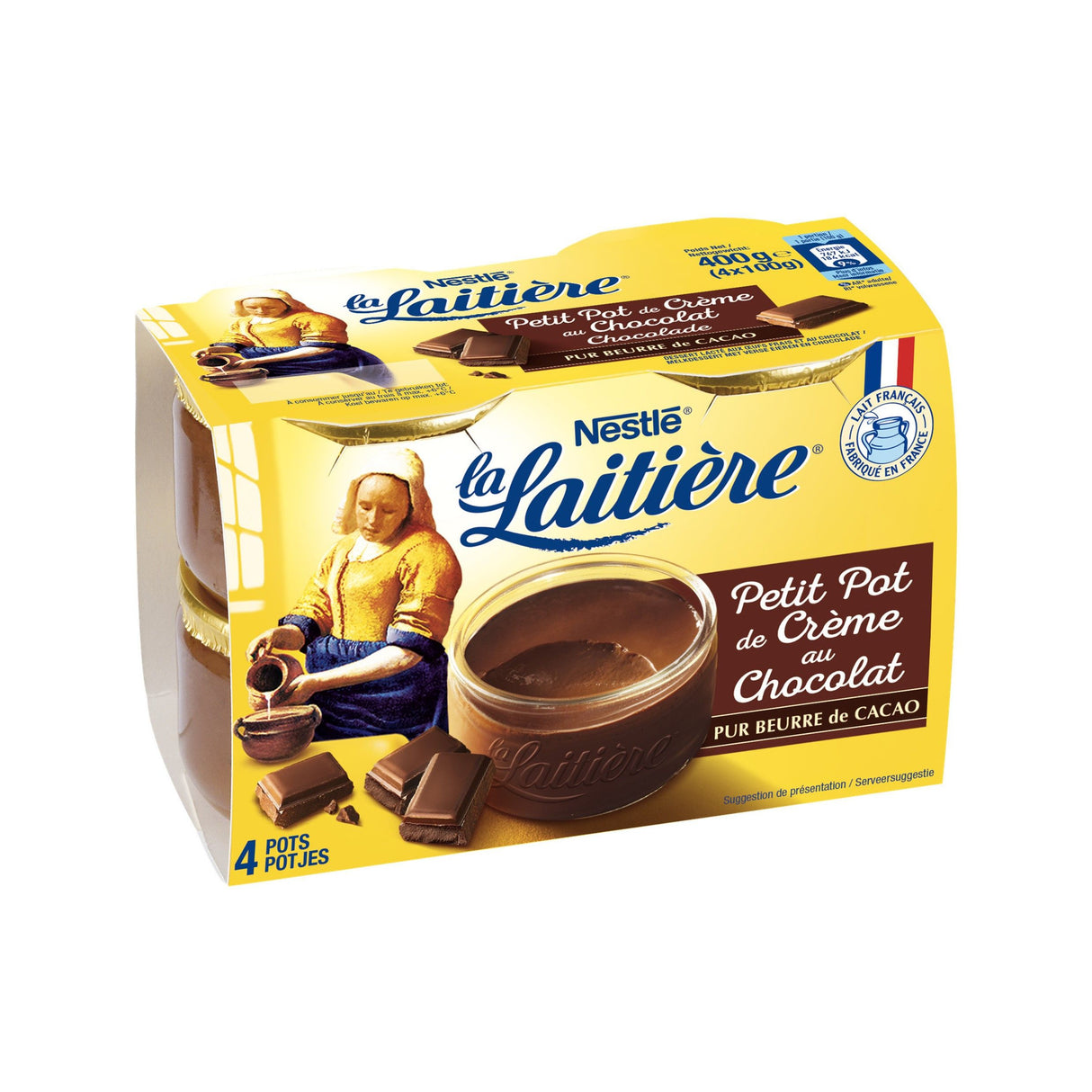 Nestle La Laitiere Secret De Mousse 4X59g