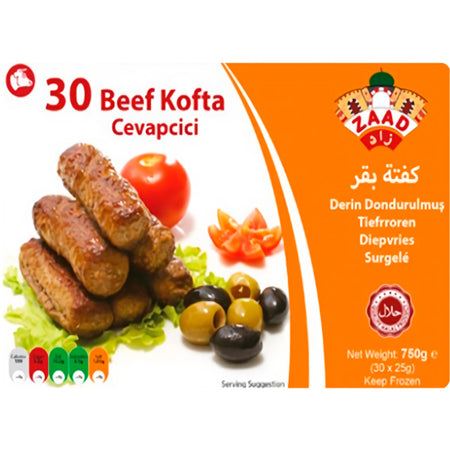 Offer zaad Beef Kofta 30Pcs X2