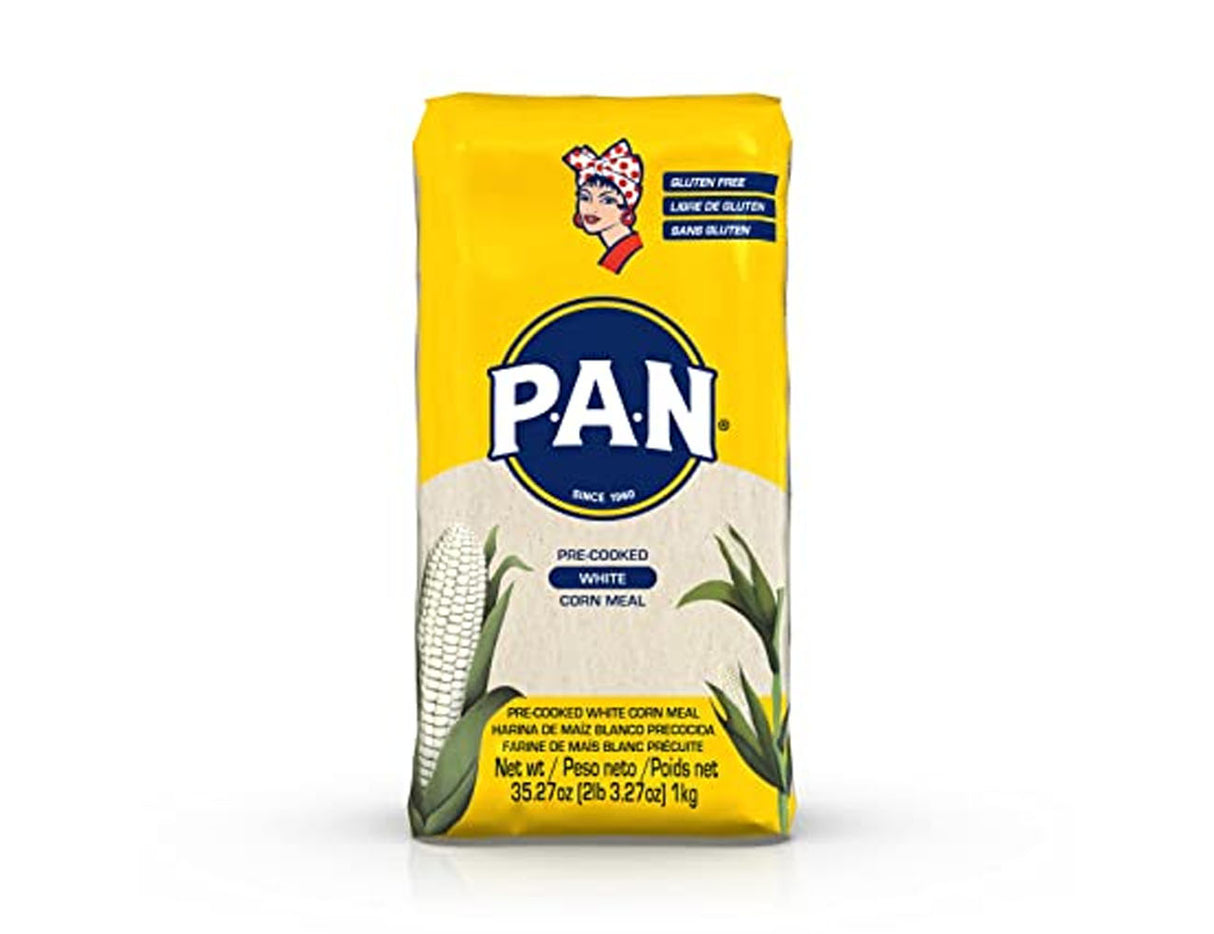 Pan White Corn Meal 1kg