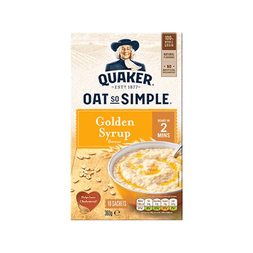 Quaker Oat So Simple Golden Syrup 288g