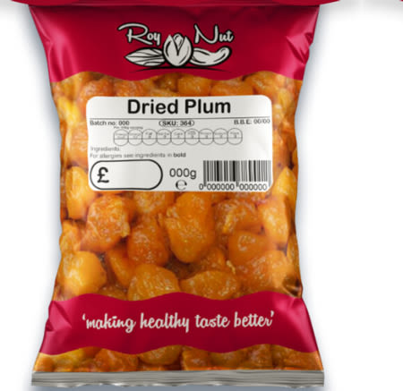 Roy Nut Dried Plum 200g