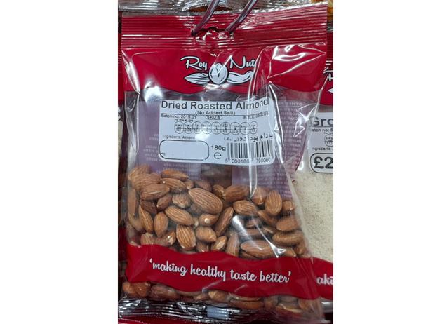 Roy Nut Dried Roasted Almond 180g