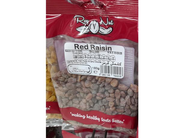 Roy Nut Red Raisin 180g