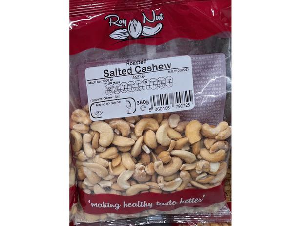 Roy Nut Roasted Salted Cashew 380g