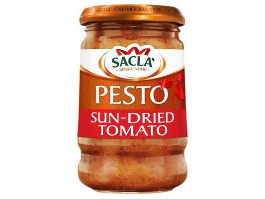Sacla Pesto Sundried Tomato 190g