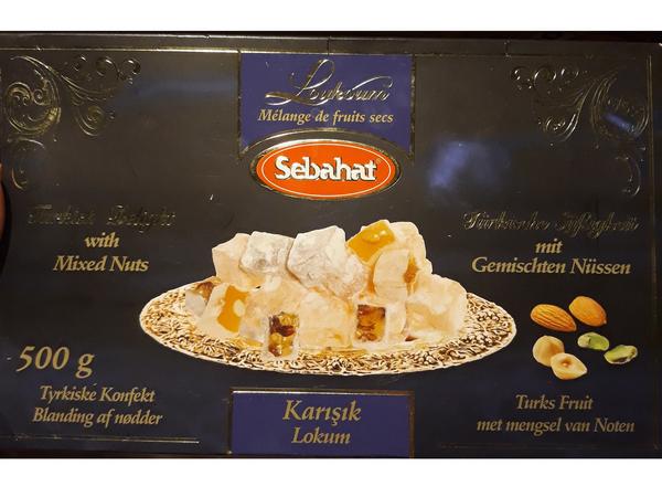 Sebahat Lokum Mixed Nuts 360g