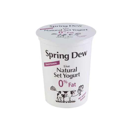 Spring Dew Natural Yougurt 0% Fat 424g