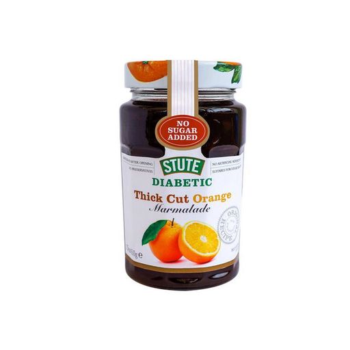 Stute Diabetic Thick Cut Orange Marmalade 430G (No added sugar)