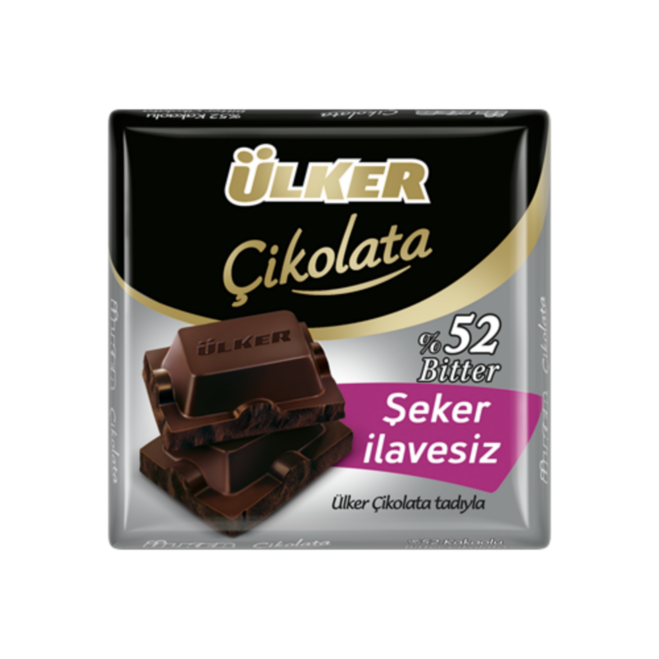 Ulker Dark Chocolate 60g 52 Bitter Myjam Food