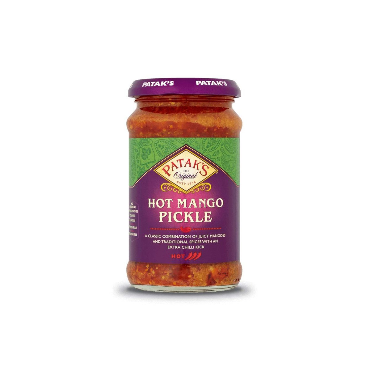 Patak's Hot Mango Pickle 283g