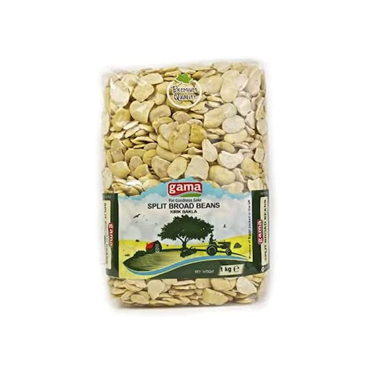 Gama Split Broad Beans 1kg