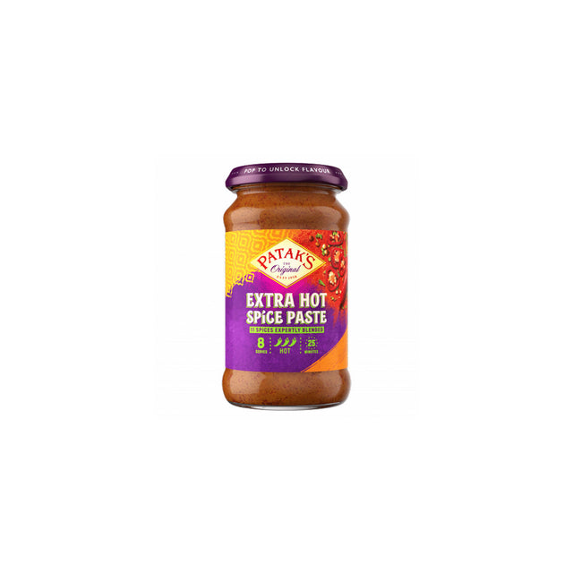 Pataks Extra Hot Spice Paste 283g