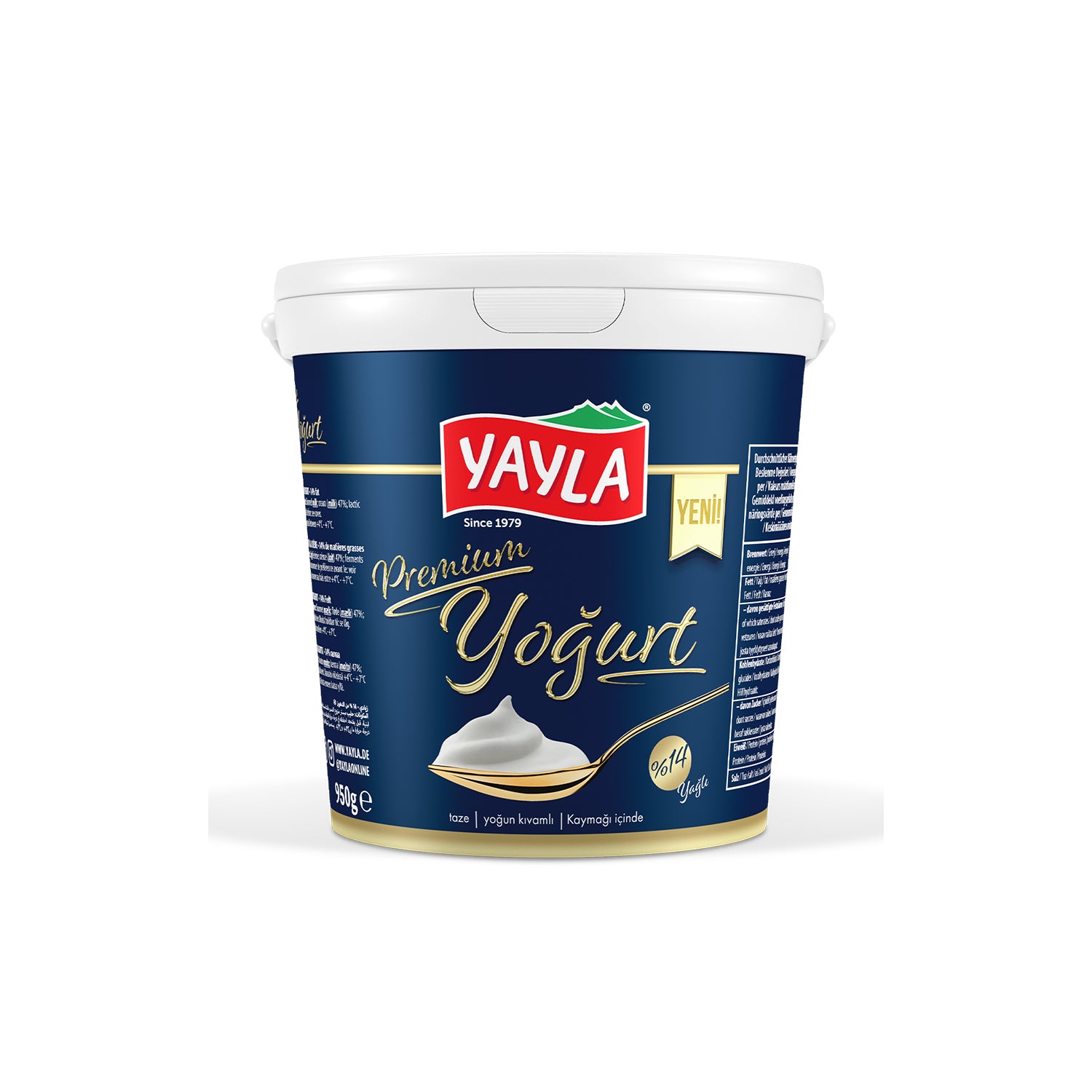 Yayla Premium Yogurt 14% 950g