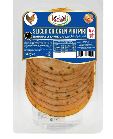 Istanbul Sliced Chicken Piri Piri 130G