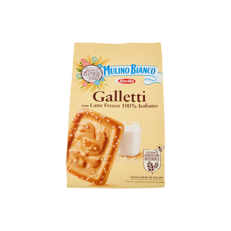 Barilla Mulino Bianco Galletti con Latte Fresco 100% Italiano 350g