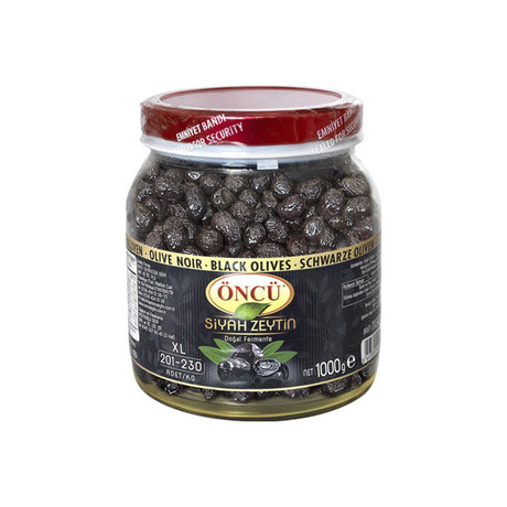 Oncu Black Olives Dogal Sivah Zeytin 1kg