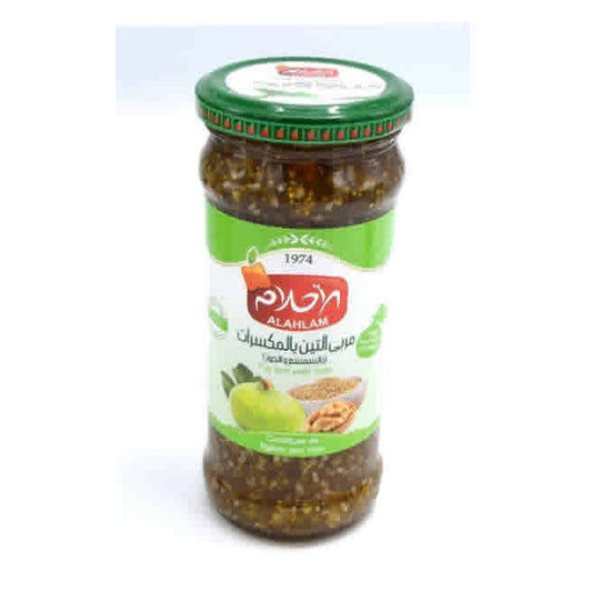 Al Ahalam Fig Jam With Nuts 450G