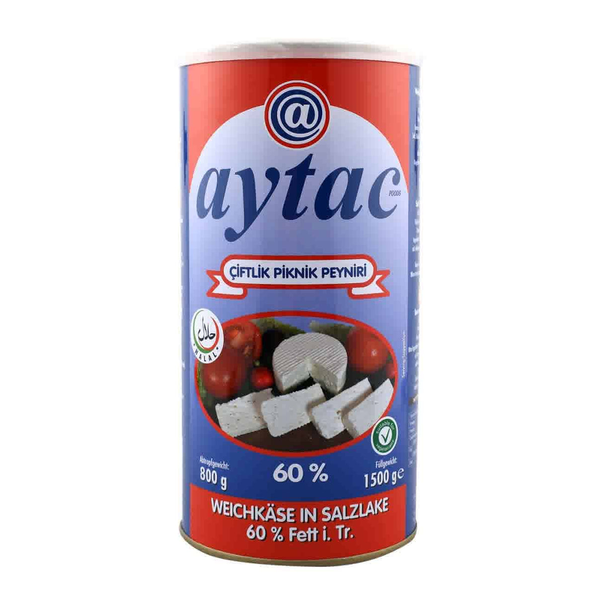 Aytac Ciftlik Piknik Peyniri 60% 800G