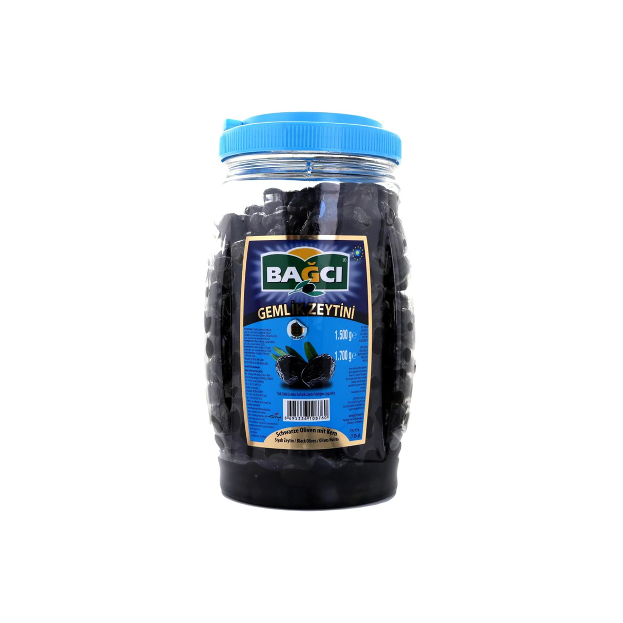 Bagci Gemlik Siyah Zeytin 1.7kg