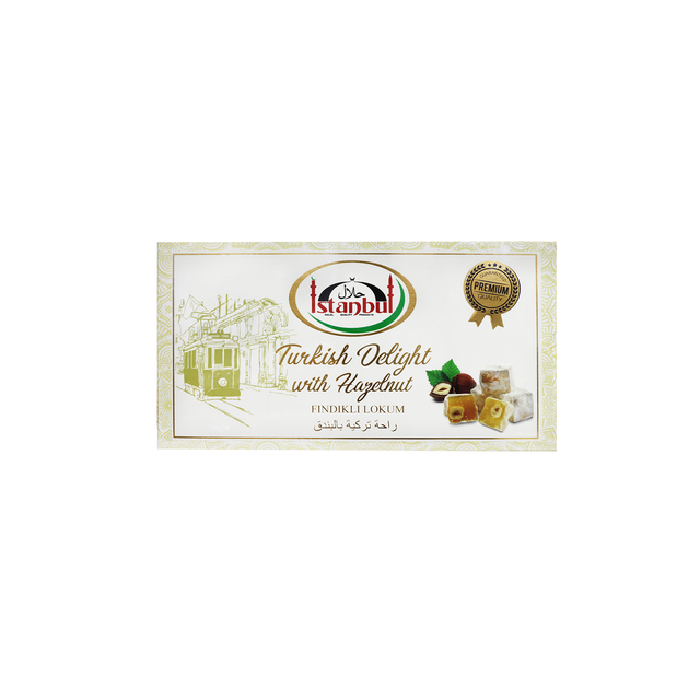 Istanbul Turkish Delight With Hazelnut 350g