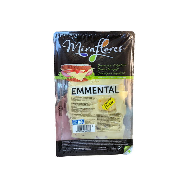 Miraflores Emmental Fromage affiné 100g