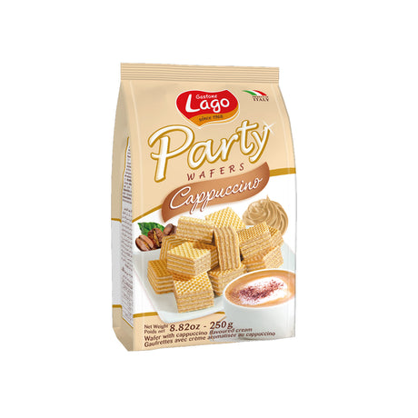 Gastone Lago Party Wafers Cappuccino 250g