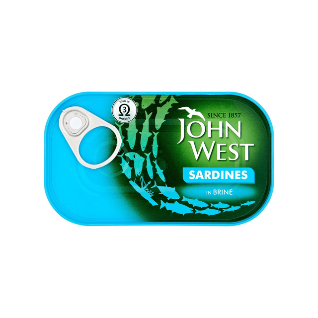 John West sardines in brine 120g