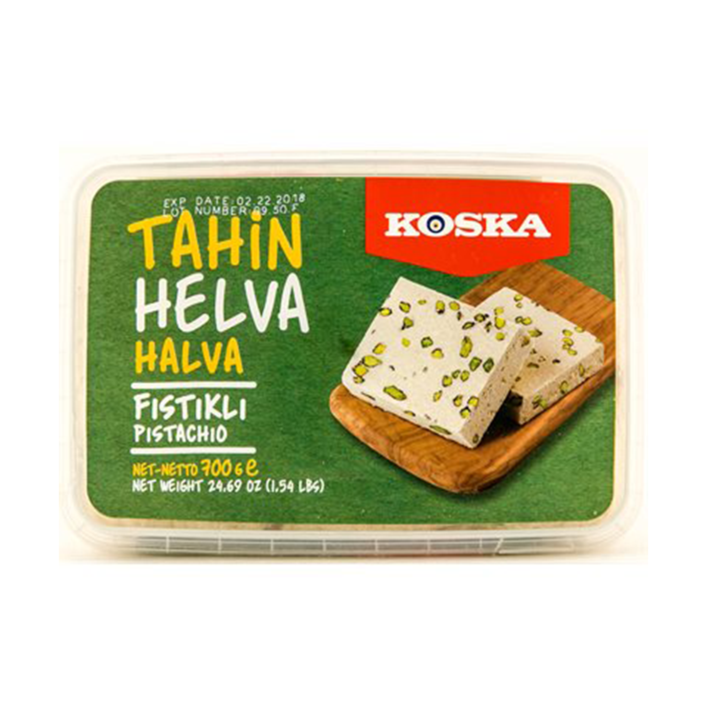 Koska Tahin Helva with Pistachio 700g – MyJam Food