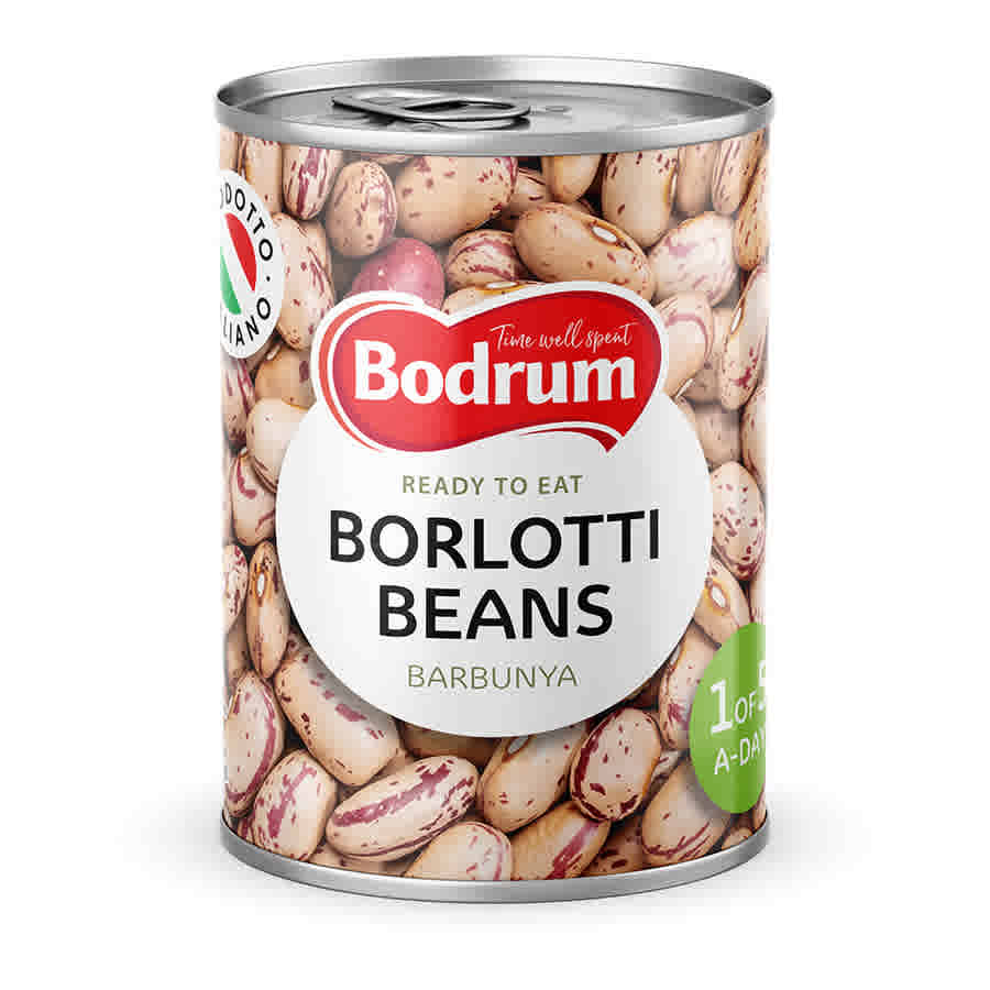 Bodrum Borlotti Beans 400G