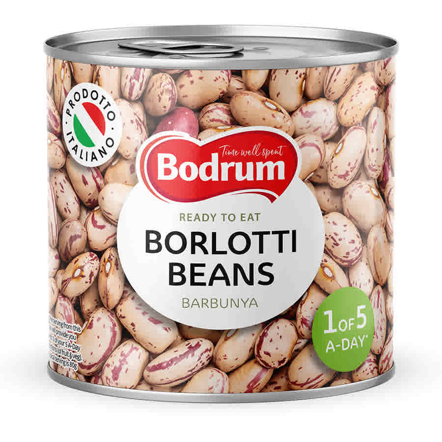 Bodrum Borlotti Beans 800G