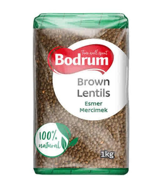 Bodrum Brown Lentils 1KG