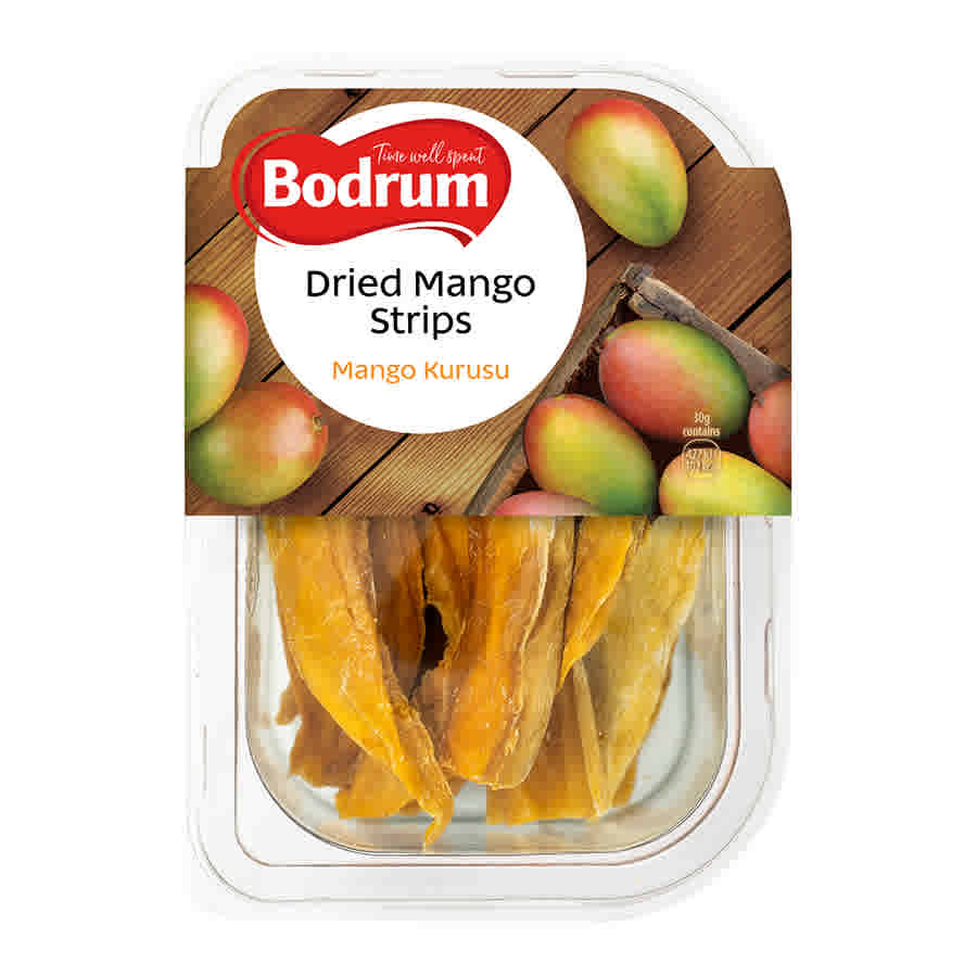 Bodrum Dried Mango Strips 150G