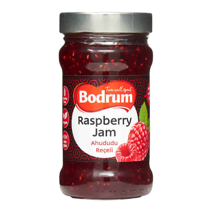 Bodrum Raspberry jam 380g