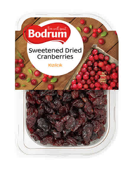 Bodrum Sweetened Dried Cranberries 200G