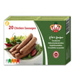 Offer Zaad Chicken Sausage Halal 20Pcs X 2 Packs