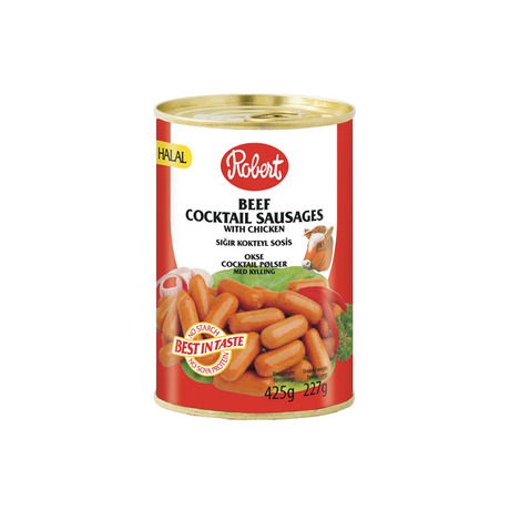 Robert Beef Sausage With Chicken Halal 425g